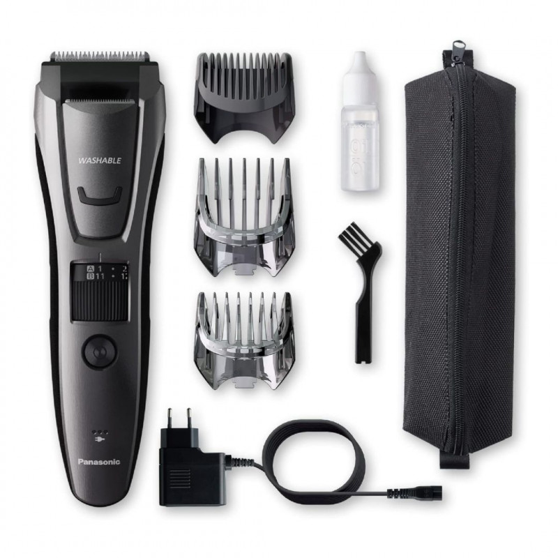 Panasonic ER-GB80-H503 Beard Trimmer, Men\'s Hair Clipper, Portable Cordless Hair