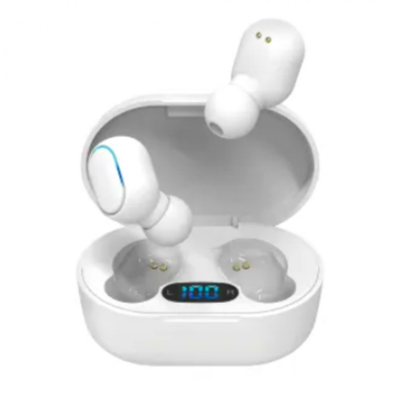 UNI-TWS Bean Bluetooth Earbuds, White