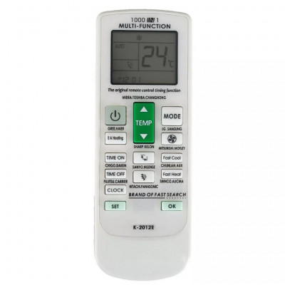 Universal LCD Screen A/C Remote Control Controller For Air Conditioner