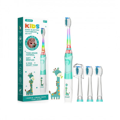 Seago Electric Toothbrush for Children from 3–12 Years