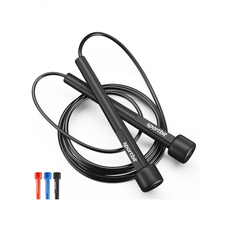 SPORTBIT Skipping Rope Adjustable for Speed Skipping