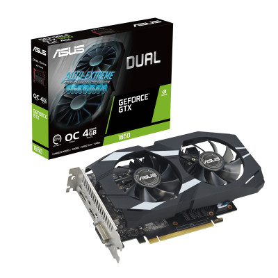 ASUS Dual -GTX1650-O4GD6-P-EVO NVIDIA GeForce GTX 1650 4 GB GDDR6