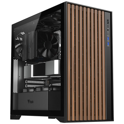 itek WOODY Tower Black