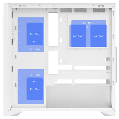 itek WOODY Tower White