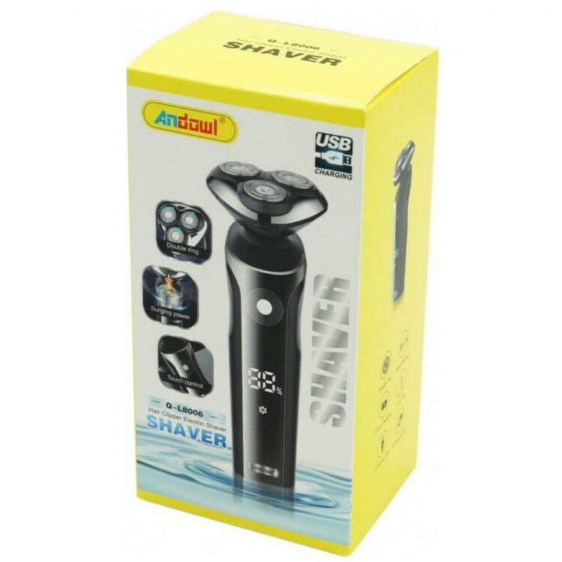 Andowl Q-L8006 Wireless Hair Clipper Electric Shaver