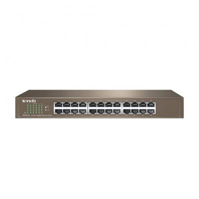 TENDA TEG1024D 24-Port Gigabit Rackmount Switch Metal Case