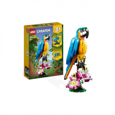 LEGO 31136 Creator 3-in-1 Exotic Parrot, Frog and Fish Jungle Animal