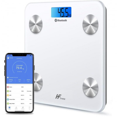 HF Body Fat Scales Body Data iOS and Android App BMI Bluetooth