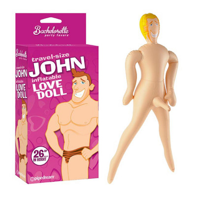 Travel Size John Blow Up Doll