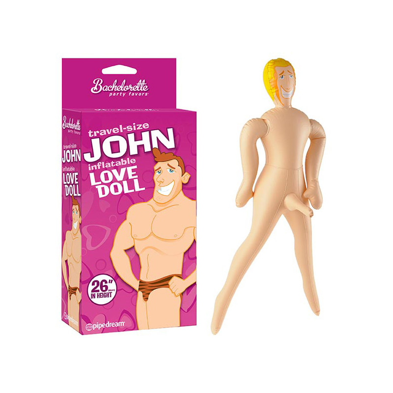 Travel Size John Blow Up Doll