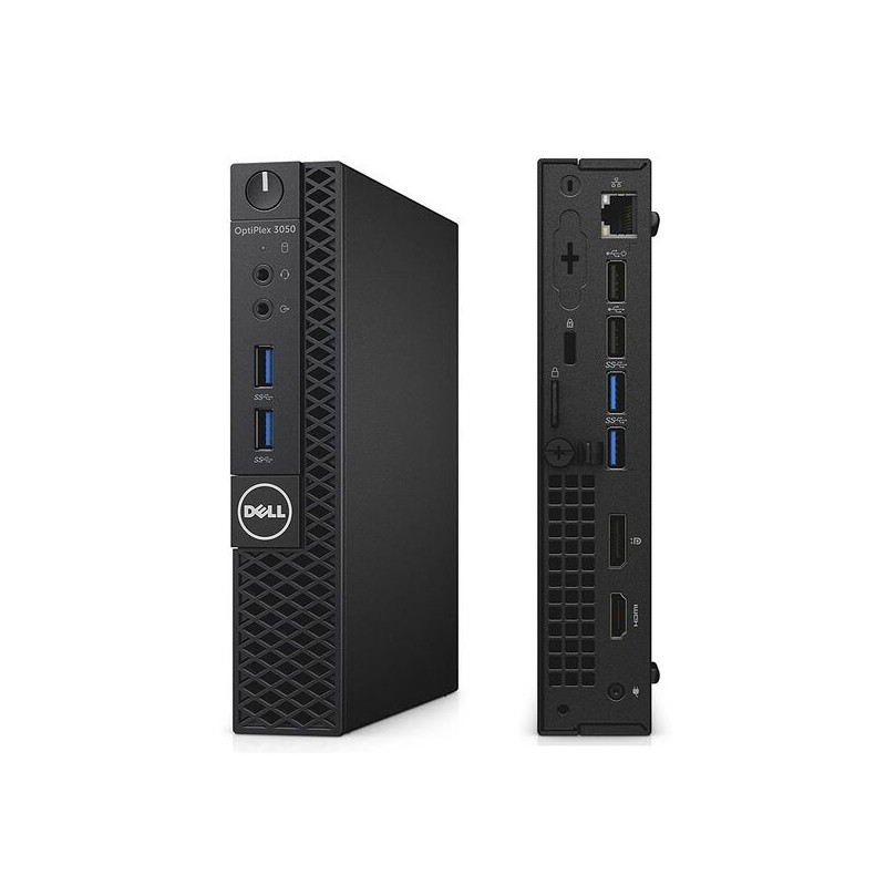 PC Refurbished Dell Optiplex 7050 Mini i5-7500 RAM 16GB SSD 256GB, Win11Pro A+