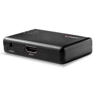 Lindy 2 Port HDMI 10.2G Splitter, Compact