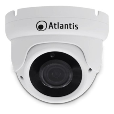 VIDEOCAMERA ATLANTIS ULTRAPLEX A11-UX914A-DP IP PoE Dome 5Mpx 2592x1944 H.264/265 20/25fps 1/2.8" CMOS IR 18 SMD led 10mt