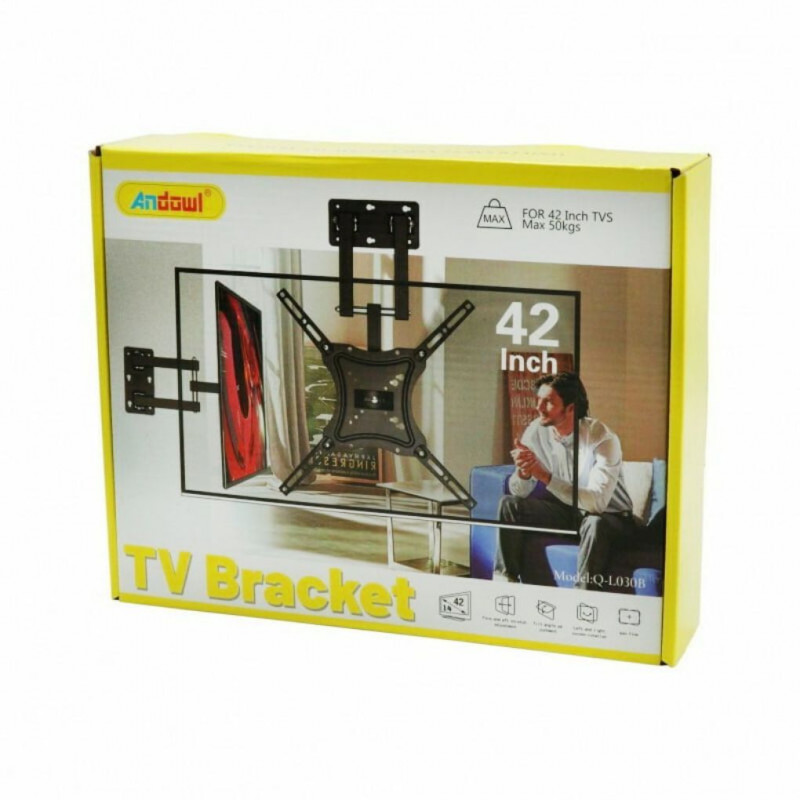 Andowl TV Wall Bracket Mount With Arm  from 14- 42 MAX 50kg