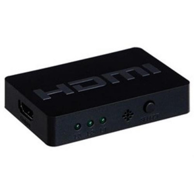 MINI SWITCH LINK HDMI 4kX2k@30Hz 3 PORTE CON TELECOMANDO - LKHDS3