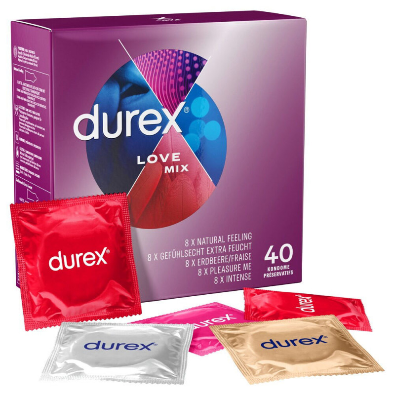 Durex Love Mix Condoms 40 Pack