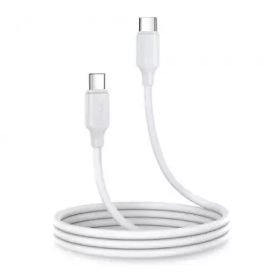 Joyroom Type-C - Type-C Cable 60W, 480Mb/s, 1m, White