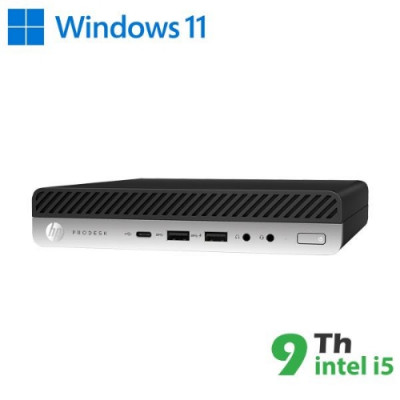 ULTRA MINI PC HP RINOVO REFURBISHED DM 600-800 G5 RN65535111 i5-9x00T 16GB SSD NEW 960GB W11P