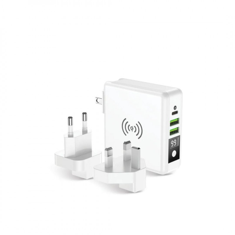 FORCELL F-ENERGY multifunctional charger 15W 4in1 with USB/USB-C socket