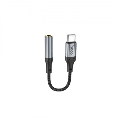 HOCO adapter AUX Type C to Jack 3,5 mm LS36 0,12 m