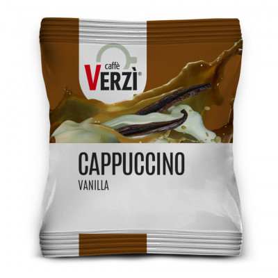 Verzi 30 Capsules Compatible with Nespresso Machine, Cappuccino Vanille