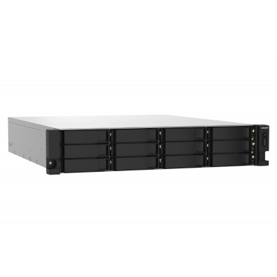 QNAP TS-1232PXU-RP NAS Rack (2U) Annapurna Labs AL324 4 GB DDR4 0 TB QNAP QTS Black