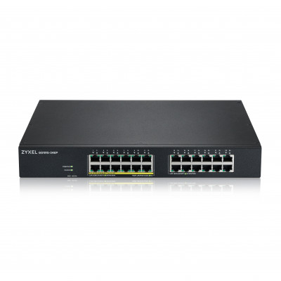 Zyxel GS1915-24EP Managed L2 Gigabit Ethernet (10 100 1000) Power over Ethernet (PoE) 1U Black