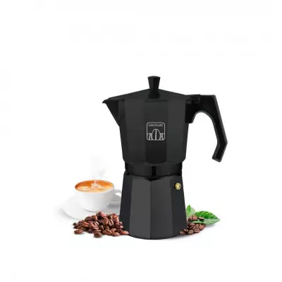 Cecotec Caffettiera Italiana Moka Express Cumbia Mokclassic 300 Black. 150 ml