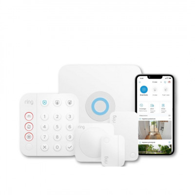 Ring Alarm Kit by Amazon Security Alarm System with Optional Assisted Monitoring