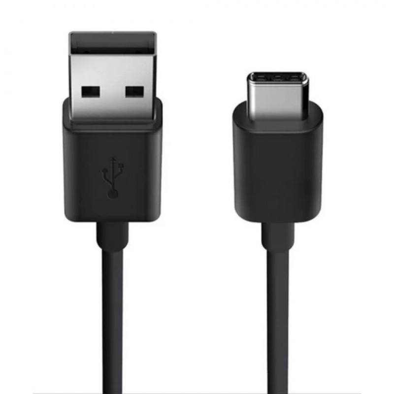 2m Fast Data Cable USB-A/Type-C 2.4A Black USB 2.0