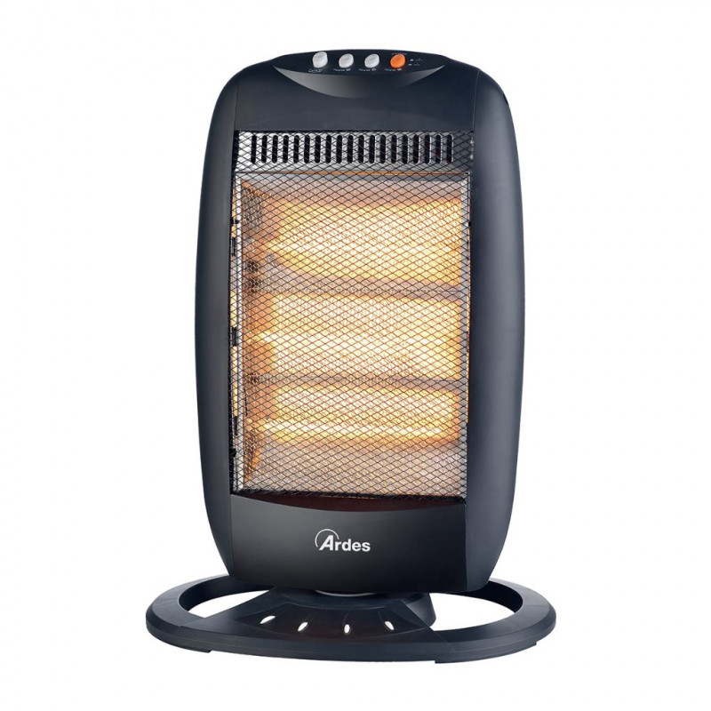 Ardes HALO12 Halogen Heater With 3 Lamps, 1200W