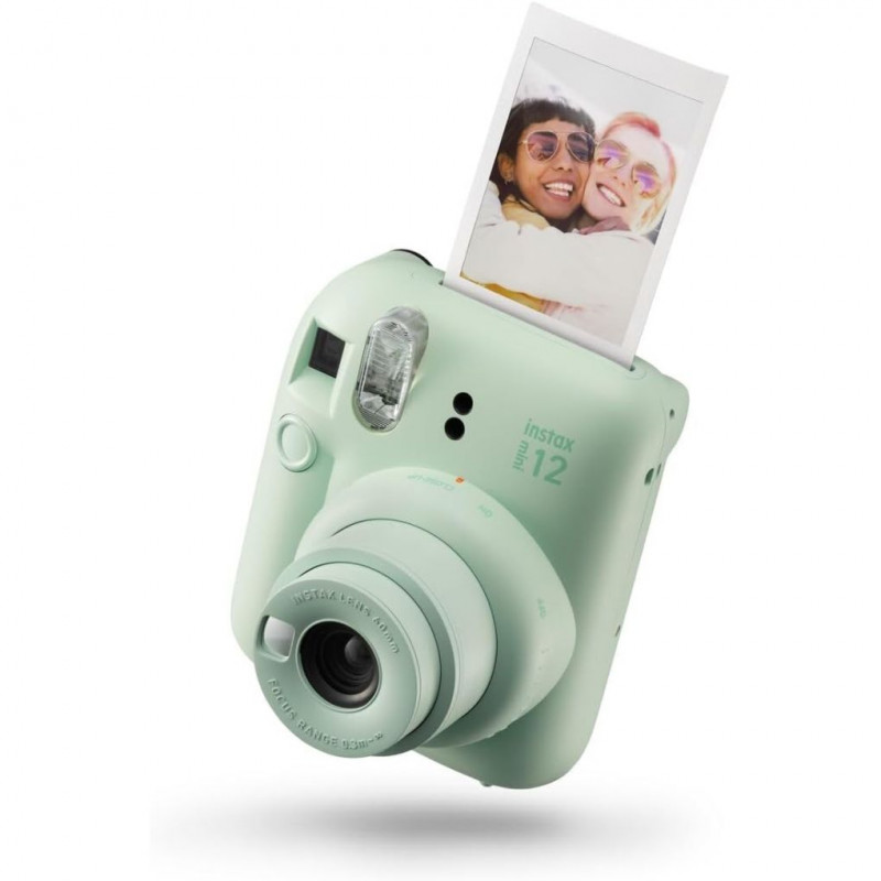 Fujifilm instax mini 12 Mint Green - Instant Camera, Selfie Mirror and Close Up Mode