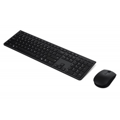 Lenovo 4X31K03951 keyboard Mouse included RF Wireless + Bluetooth Italian Black