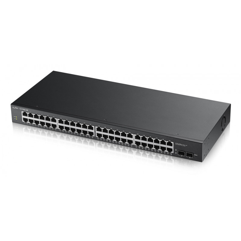 Zyxel GS1900-48-EU0102F network switch L2 Gigabit Ethernet (10 100 1000) Black