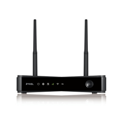 Zyxel LTE3301-PLUS wireless router Gigabit Ethernet Dual-band (2.4 GHz   5 GHz) 4G Black