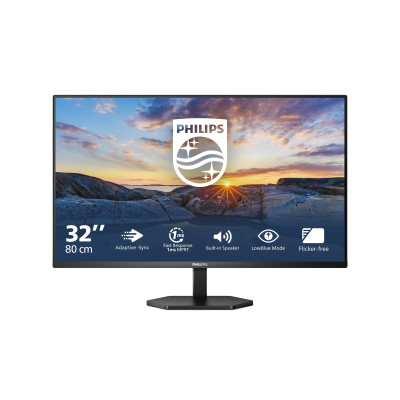 Philips 3000 series 32E1N3100LA 00 computer monitor 80 cm (31.5") 1920 x 1080 pixels Full HD LCD Black