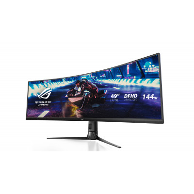 ASUS ROG Strix XG49VQ computer monitor 124.5 cm (49") 3840 x 1080 pixels UltraWide Full HD LED Black