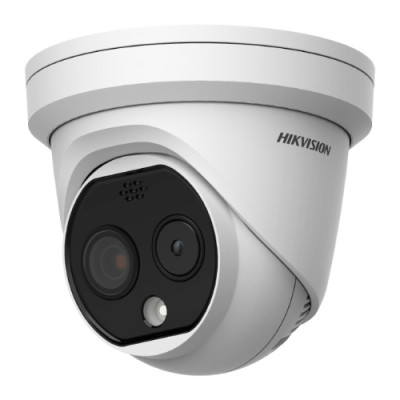 TELECAMERA HIKVISION TERMICA BI-SPECTRUM CURTAINVU BULLET IP 160x120 A 25Fps OTTICA FISSA 4MP(2688x1520) A 25Fps-DS-2TD1217-2/QA