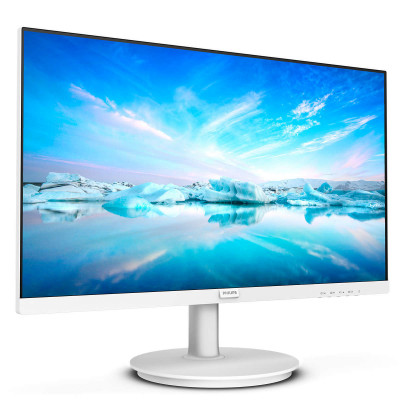 Philips V Line 241V8AW 00 computer monitor 60.5 cm (23.8") 1920 x 1080 pixels Full HD LCD White