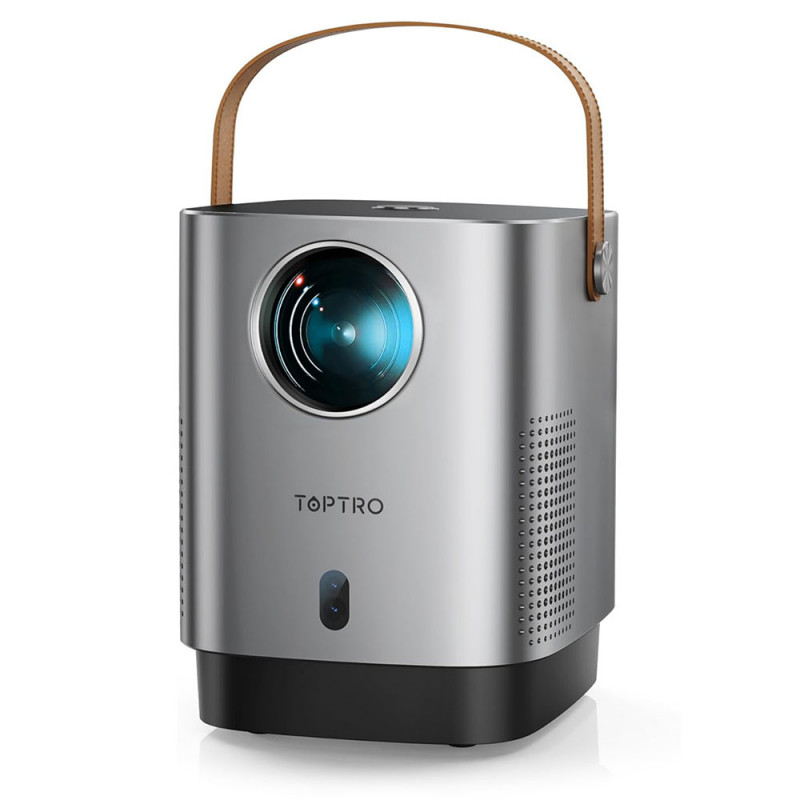 TOPTRO TR23 Mini Projector FHD 1080p WiFi Bluetooth, 16000 Lumens with Electric Focus, 4D/4P Keystone Correction