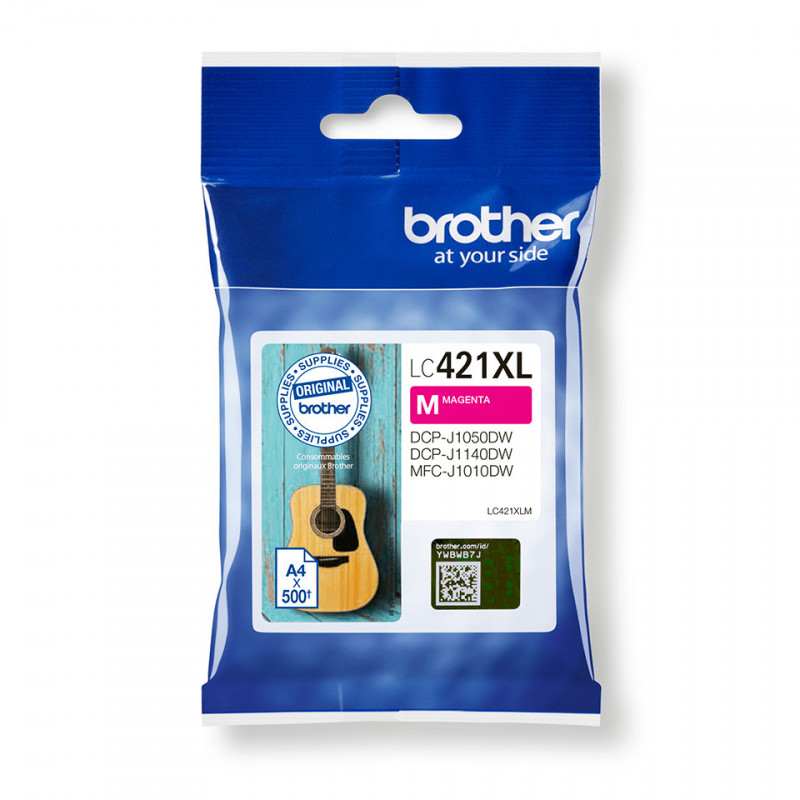 Brother LC421XLM ink cartridge 1 pc(s) Original Magenta