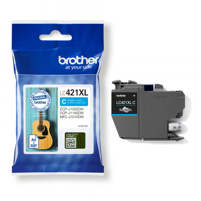 Brother LC421XLC ink cartridge 1 pc(s) Original Cyan