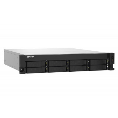 QNAP TS-832PXU NAS Rack (2U) Annapurna Labs AL324 4 GB DDR4 0 TB QNAP Turbo System Aluminium, Black