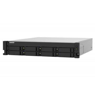 QNAP TS-832PXU NAS Rack (2U) Annapurna Labs AL324 4 GB DDR4 0 TB QNAP Turbo System Aluminium, Black