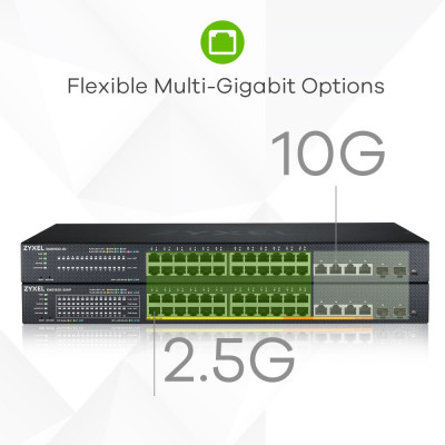 Zyxel XMG1930-30 Managed L3 2.5G Ethernet (100 1000 2500) Black