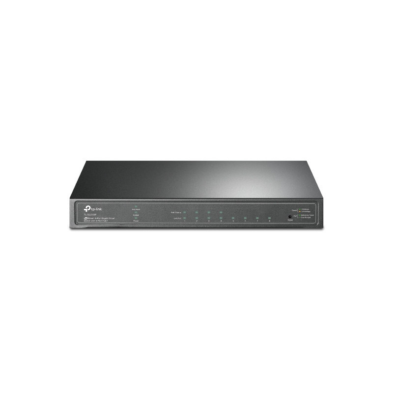 TP-Link JetStream 8-Port Gigabit Smart Switch with 4-Port PoE+