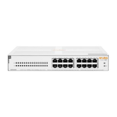 SWITCH ARUBA ISTANT ON R8R48A 1430 UNMANAGED 16 PORTE 10X100X1000 CLASS4 POE 124W