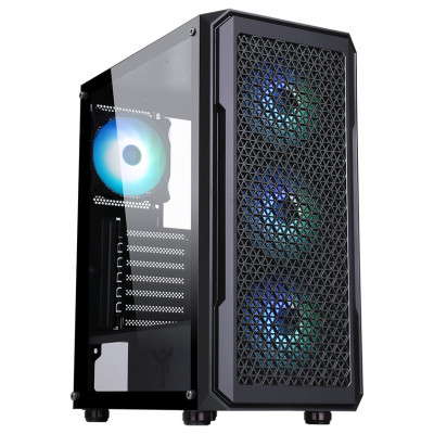 itek ITGCAST33B computer case Midi Tower Black