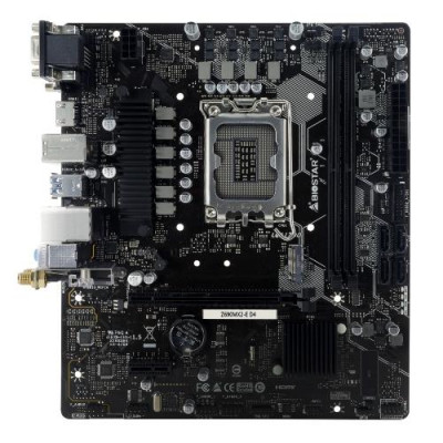 MB BIOSTAR Z690MX2-E D4 LGA1700 (ALDER LAKE) 2DDR4 HDMI+DVI+VGA PCIE, M2, mATX - Z690MX2-E D4