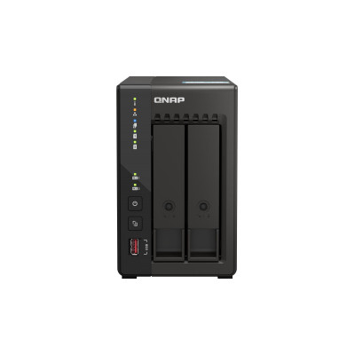 QNAP TS-253E NAS Tower Intel® Celeron® J6412 8 GB 0 TB QNAP QTS Black